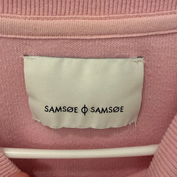 Samsøe Samsøe Apo o-neck Sweater in Lilac Sachet - Picture 4 of 6
